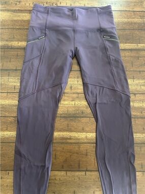 Lululemon Toasty Tech Tight II in Cyber Purple 10